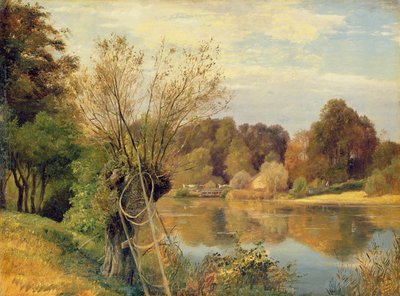 At the Mill by Adolf Vollmer