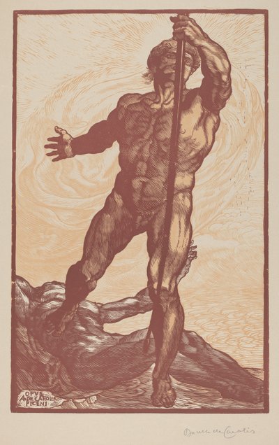 The Archer by Adolfo de Carolis