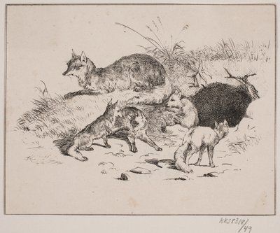 The Fox by Johan Adolph Kittendorff