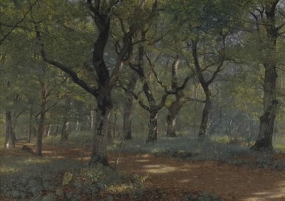 Inside the Forest by Adolph Larsen