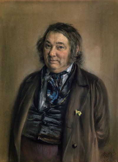 Heinrich Smidt (1798-1867) 1850 by Adolph Menzel