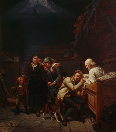 Emigrants by Adolph Tidemand