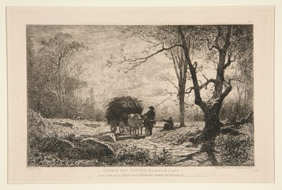 Rocky Path (near Creys) by Adolphe Appian