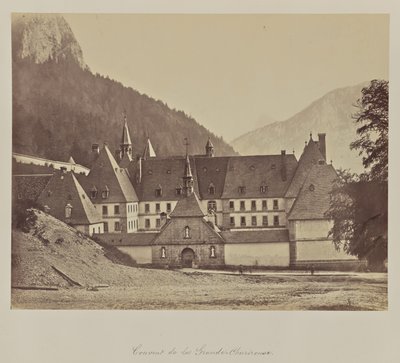 Convent of the Grande-Chartreuse by Adolphe Braun