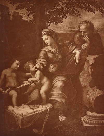 Holy Family by Adolphe Braun