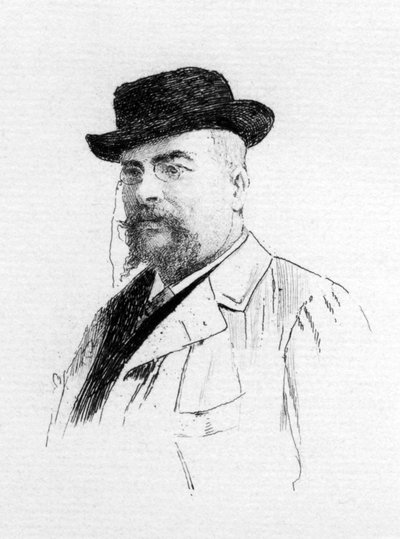 Alexandre Bisson (1848-1912) by Adolphe Lalauze