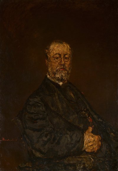 Portrait of Monsieur Rouland by Adolphe Monticelli