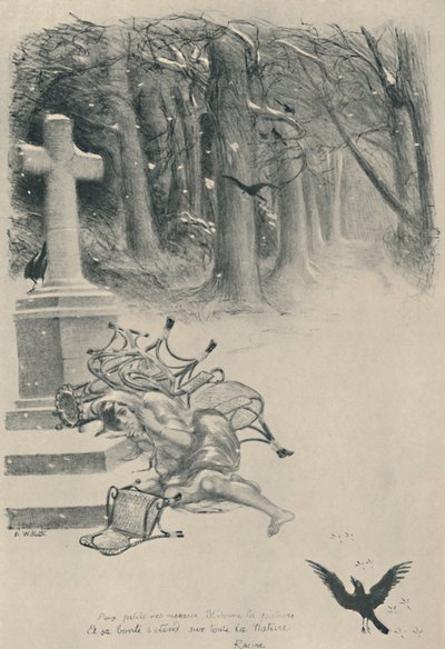 La Cigale, 1919 by Adolphe Leon Willette