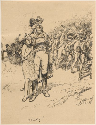 Valmy by Adolphe Willette