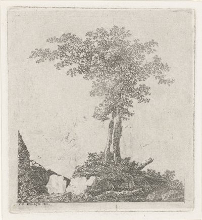 Two Trees by Adriaan Jacob Willem van Dielen
