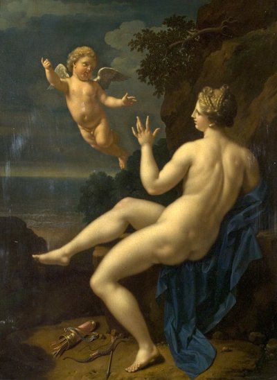 Venus and Cupid by Adriaan van der Werff