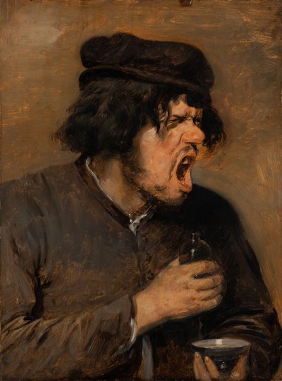 The Bitter Potion, c.1636-38 by Adriaen Brouwer