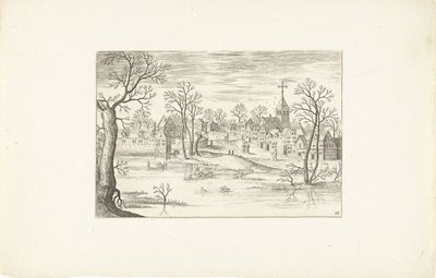 Landscape with a Pond (Landscapes Around Antwerp) by Adriaen Collaert