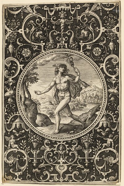 Mercury by Adriaen Collaert