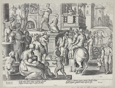 The Beheading of St. James by Adriaen Collaert