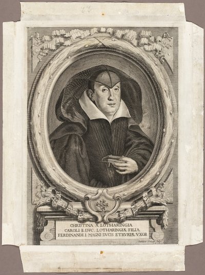 Christina of Lorraine by Adriaen Haelwegh