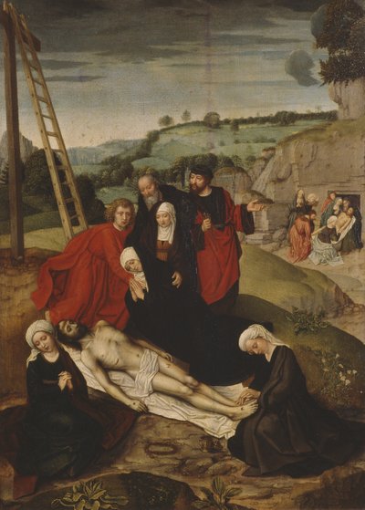 The Lamentation over Christ by Adriaen Isenbrandt or Isenbrant