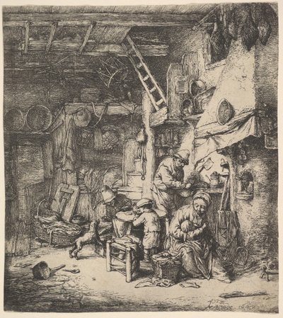 The Family, 1647 by Adriaen Jansz. van Ostade