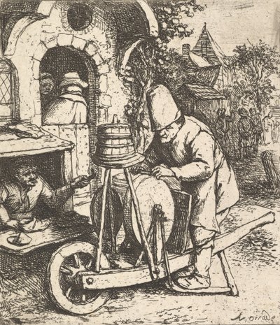 The Knifegrinder by Adriaen Jansz. van Ostade