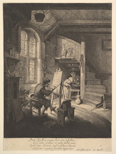 The Painter by Adriaen Jansz. van Ostade