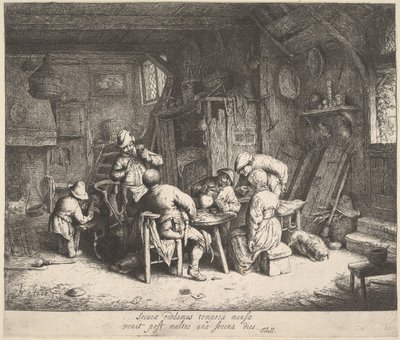 The Taste by Adriaen Jansz. van Ostade