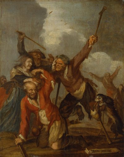 Misery by Adriaen Pietersz van de Venne