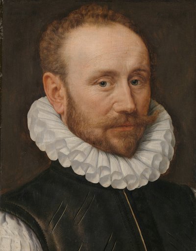 Portrait of a Man by Adriaen Thomasz. Key