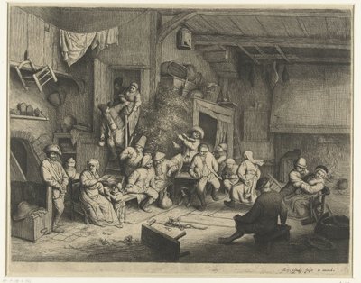 Dance at the Inn by Adriaen van Ostade