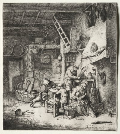 The Family by Adriaen van Ostade