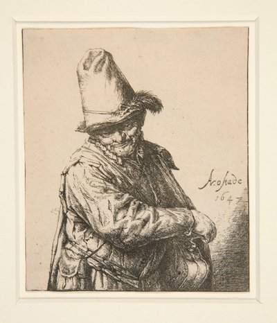 The Organ Grinder by Adriaen van Ostade