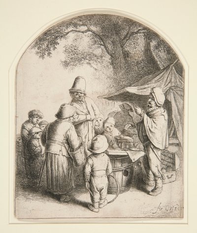 The Quacksalver by Adriaen van Ostade
