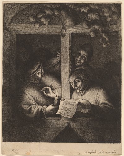 The Singers by Adriaen van Ostade