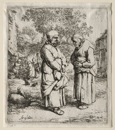 The Two Gossips by Adriaen van Ostade