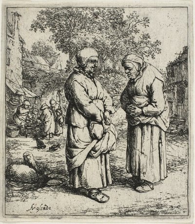 The Two Gossips by Adriaen van Ostade
