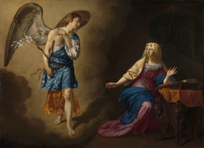 The Annunciation to the Virgin by Adriaen van de Velde