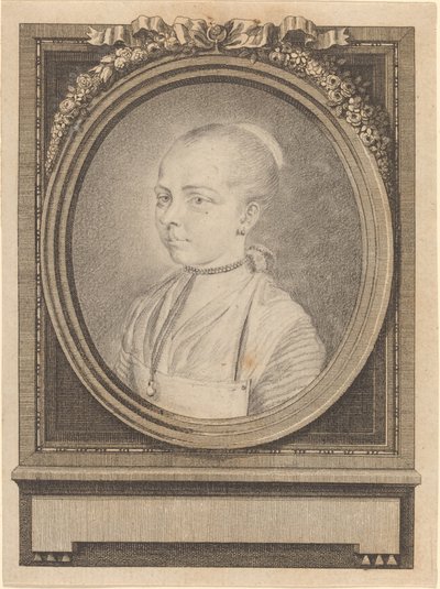 Portrait of a Girl by Adrian Zingg