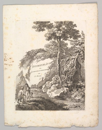 Studienblätter für Landschaftzeichner by Adrian Zingg