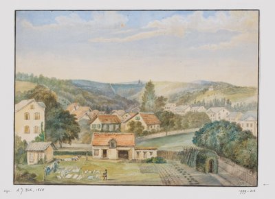View of Soden-am-Taunus, Germany by Adrianus Johannes Bik