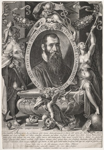 Peter Bruegel by Aegidius Sadeler