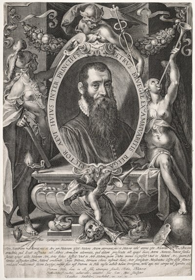 Peter Bruegel by Aegidius Sadeler or Saedeler