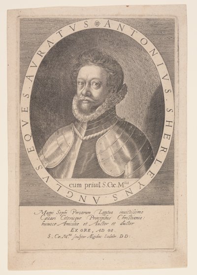 Anton Sherleyns, Ambassador to Persia by Aegidius Sadeler II