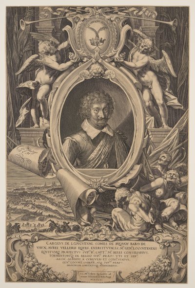 Charles Bonaventure de Longueval by Aegidius Sadeler II