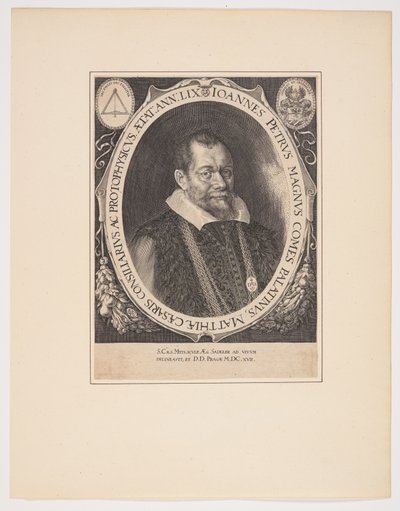 Johann Peter Magnus, Physician by Aegidius Sadeler II