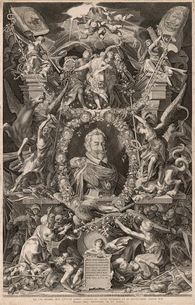 Portrait of Emperor Matthias by Aegidius Sadeler II