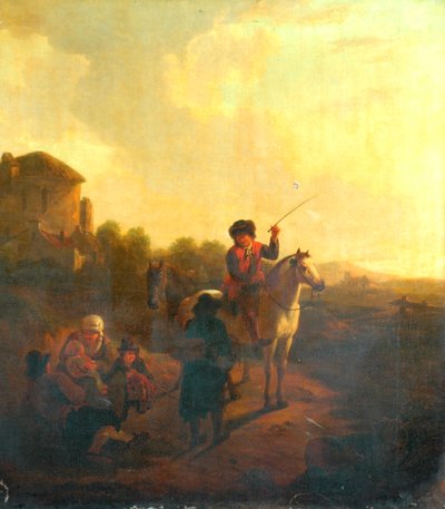 Inquiring the Way by Aelbert Cuyp