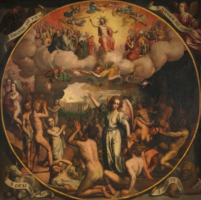 Last Judgment by Aert Pietersz.