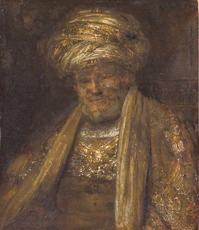 Portrait of an Oriental Man by Aernt de Gelder