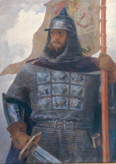 Alexander Nevsky by Afanasij Kulikow