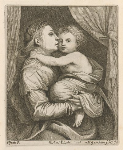 Madonna and Child by After David Teniers the Younger