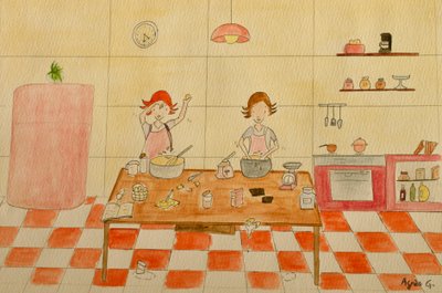 The Voyage, Kitchen by Agnes Girardon